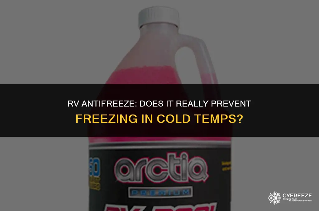 do they make rv antifreeze freeze