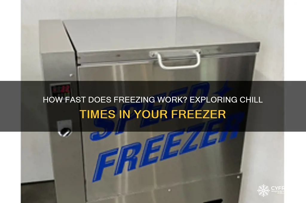 do things get colder faster in the freezer