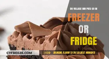 Preserving Village Inn Pies: Freezer or Fridge?