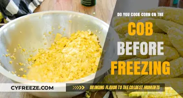 Pre-Freezing Corn on the Cob: A Culinary Debate Unveiled