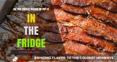 Bacon Storage Dilemma: To Freeze or Refrigerate?