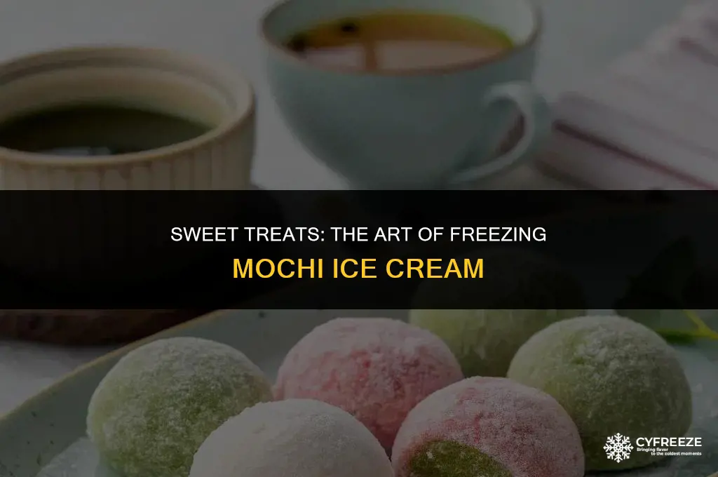 do you freeze mochi ice cream