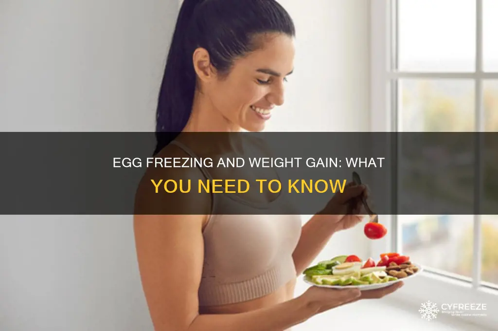 do you gain weight during egg freezing