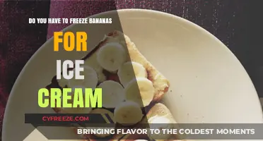 No-Freeze Banana Ice Cream: A Creamy, Healthy Delight