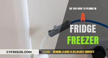 Do You Really Need to Plumb in a Fridge Freezer?
