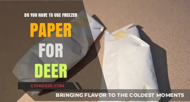 Using Freezer Paper for Deer Meat: Is It Necessary?