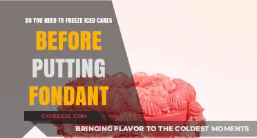 Fondant on Iced Cakes: The Freezing Dilemma Explained
