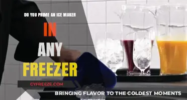 Effortless Ice: Do You Prime an Ice Maker in Any Freezer?