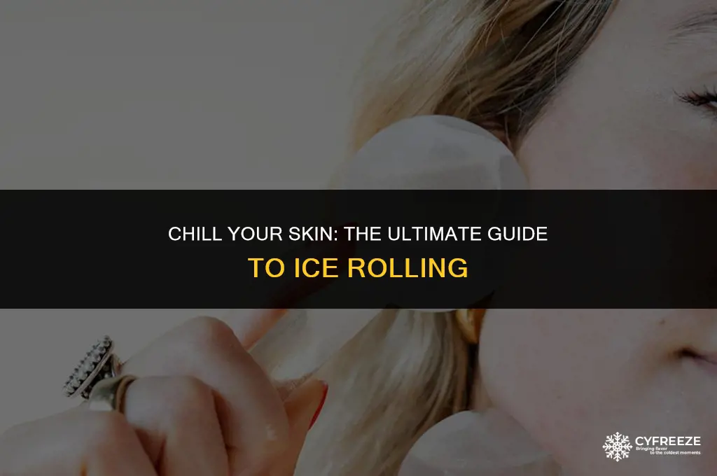do you put an ice roller in the freezer