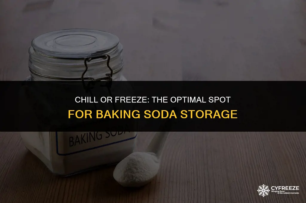 do you put baking soda in the fridge or freezer