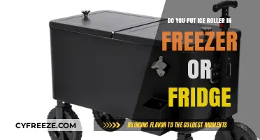 Chill Your Ice Roller: Freezer or Fridge?