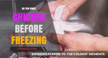 Prepping Poultry: The Debate on Rinsing Chicken Before Freezing