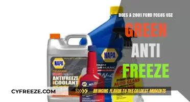 2001 Ford Focus: Green Antifreeze Compatibility Explained