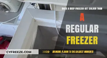 Deep Freezer vs. Regular Freezer: Which Gets Colder and Why?