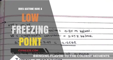 Does Acetone Freeze Easily? Exploring Its Low Freezing Point