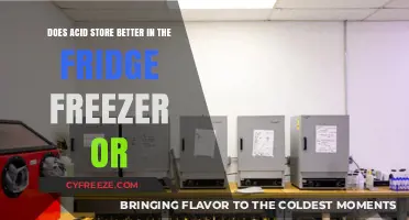 Optimal Storage for Acid: Refrigerator, Freezer, or Room Temperature?