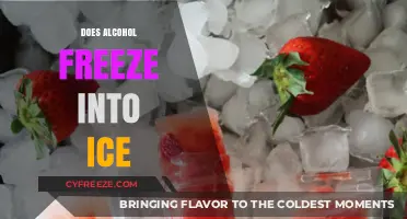 Chilling Truths: Does Alcohol Really Freeze into Ice?