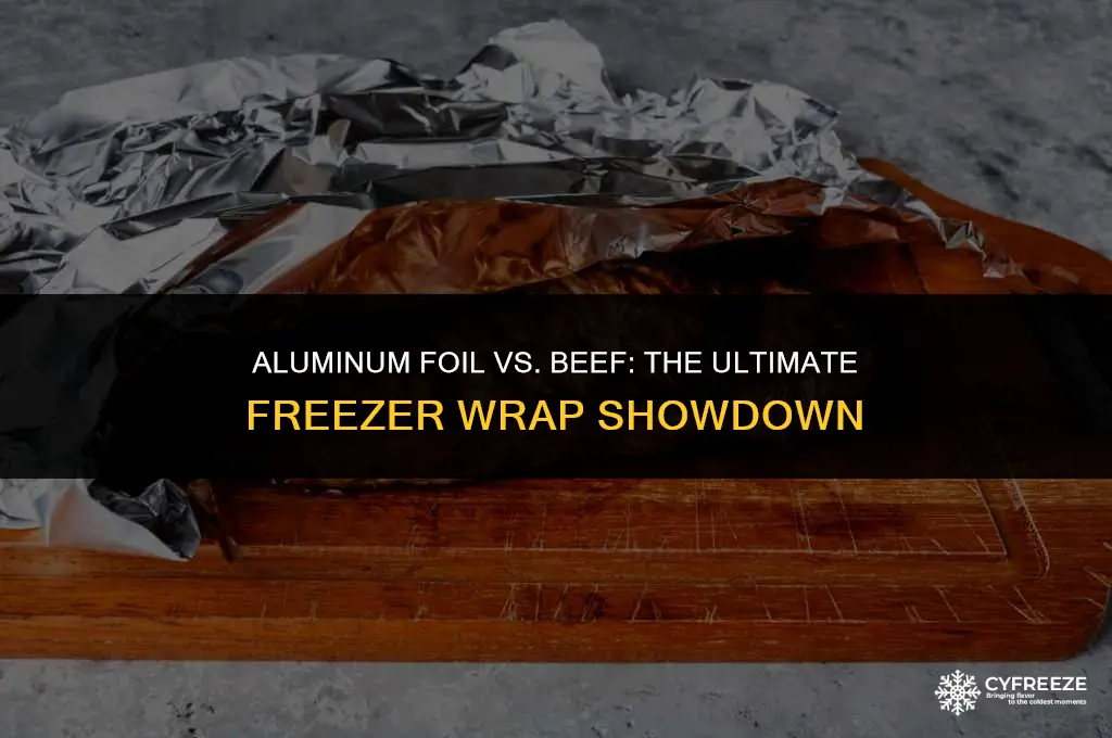 does aluminfoil make good freezer wrap for beef