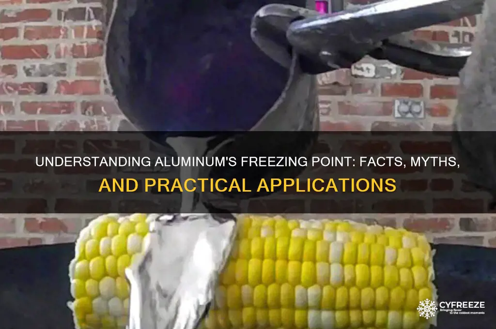 does aluminum have a freezing point