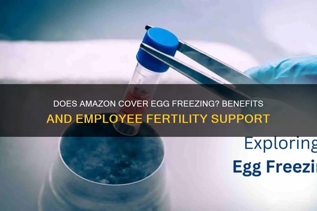 does amazon cover egg freezing
