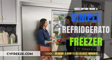 Chill Simplicity: The Quest for a Basic Refrigerator-Freezer Combo