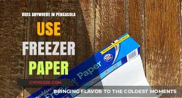 Pensacola's Freezer Paper Usage: Where and How It's Utilized Locally