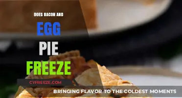 Can You Freeze Bacon and Egg Pie? A Complete Guide