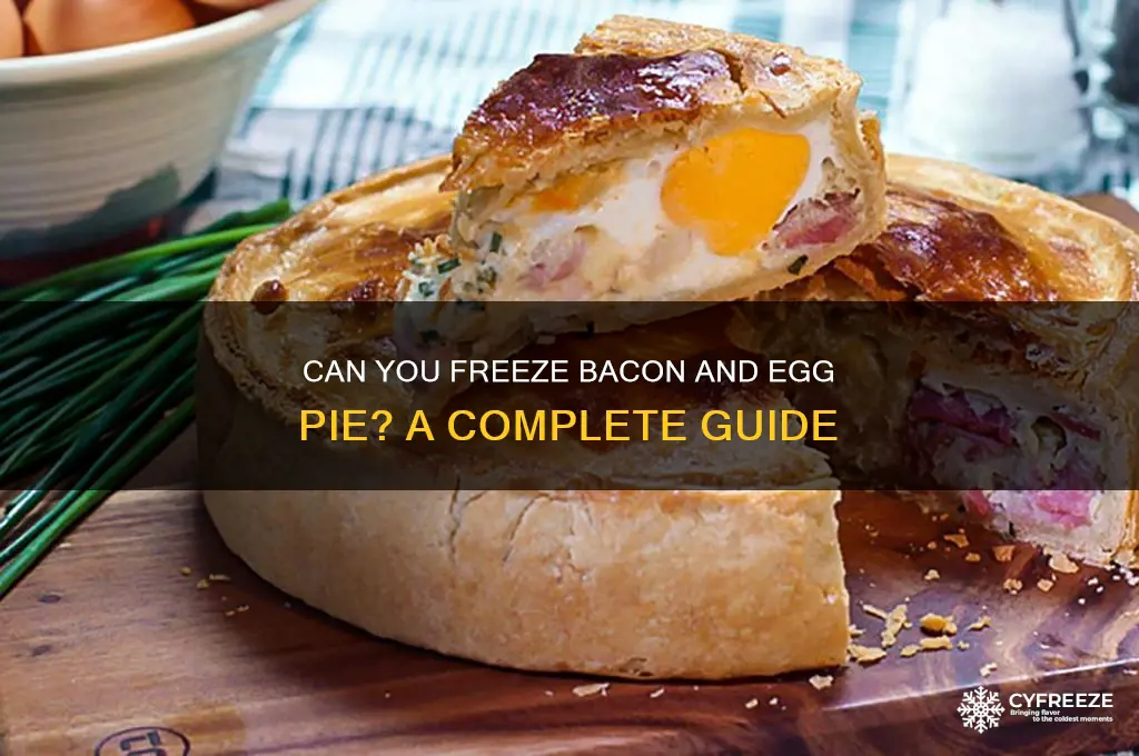 does bacon and egg pie freeze