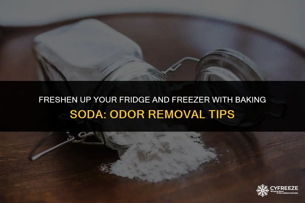 does baking soda fridge and freezer remove odor