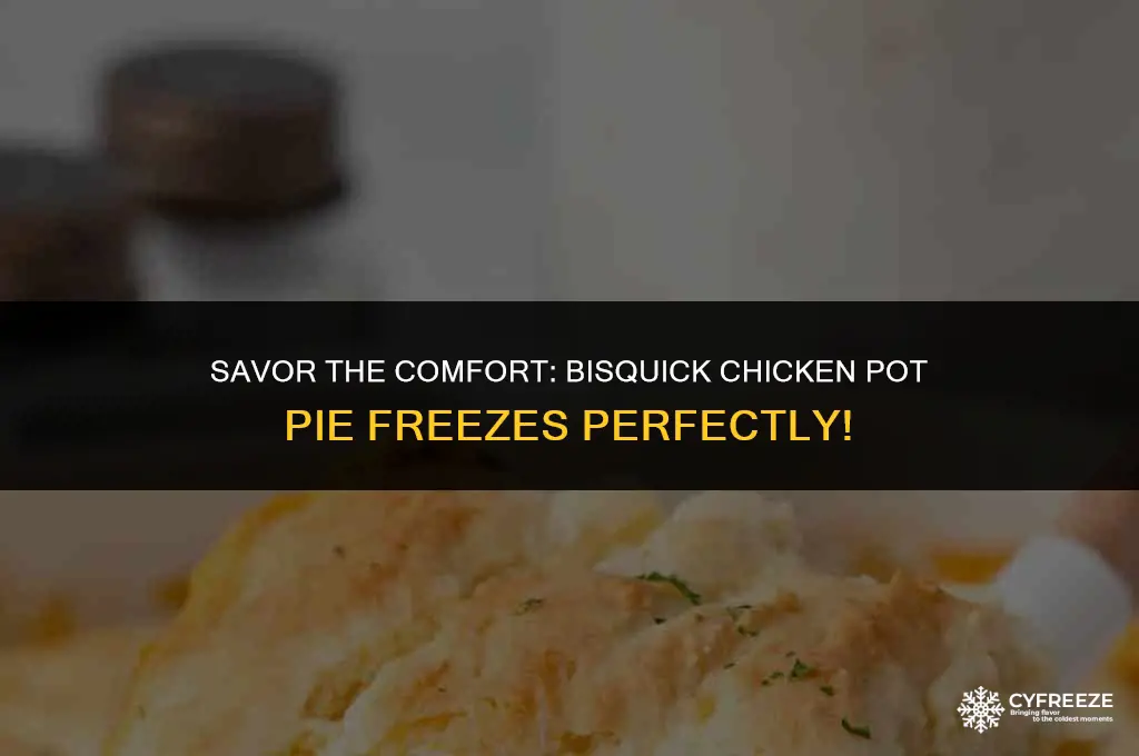 does bisquick chicken pot pie freeze well