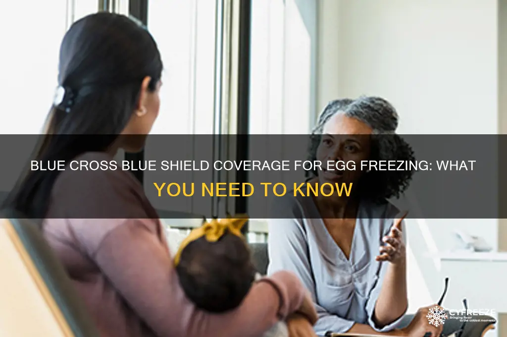 does blue cross blue shield cover egg freezing
