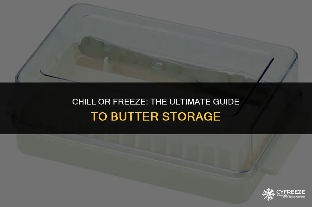 does butter go in fridge or freezer