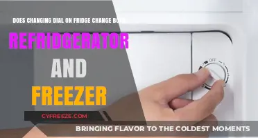 Does Adjusting the Fridge Dial Affect Both Refrigerator and Freezer Temps?