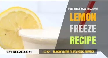 Unveiling the Truth: Chick-fil-A's Lemon Freeze Recipe Status