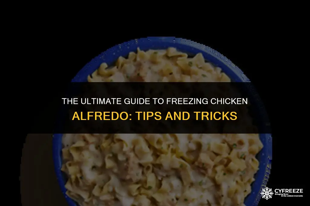 does chicken alfredo freeze well