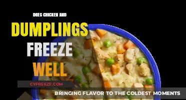 Freezing Chicken and Dumplings: A Complete Guide