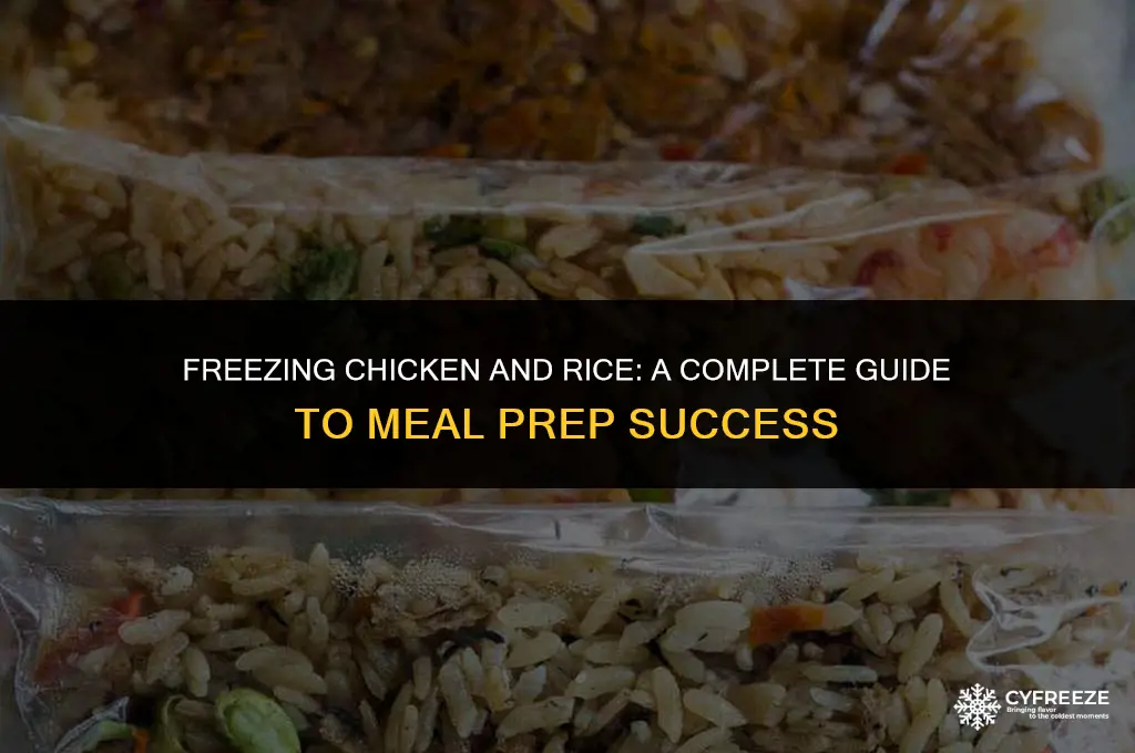 does chicken and rice freeze well