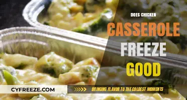 Freezing Chicken Casserole: A Delicious Meal Prep Solution