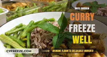 Exploring the Freezer-Friendly Nature of Chicken Curry