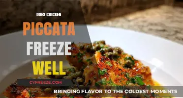 Savoring Chicken Piccata: A Guide to Freezing and Reheating