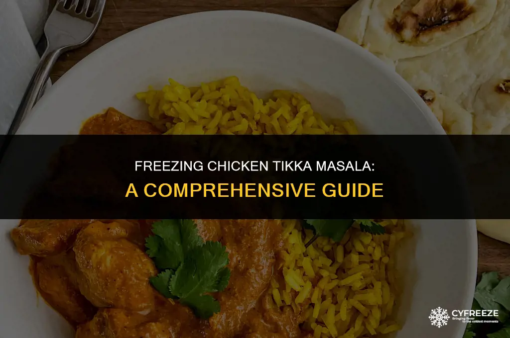 does chicken tikka masala freeze well