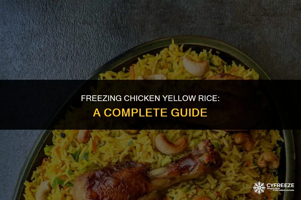 does chicken yellow rice freeze ok