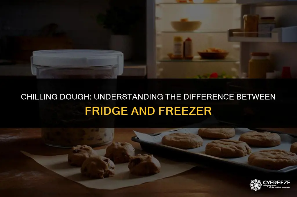 does chill dough mean fridge or freezer