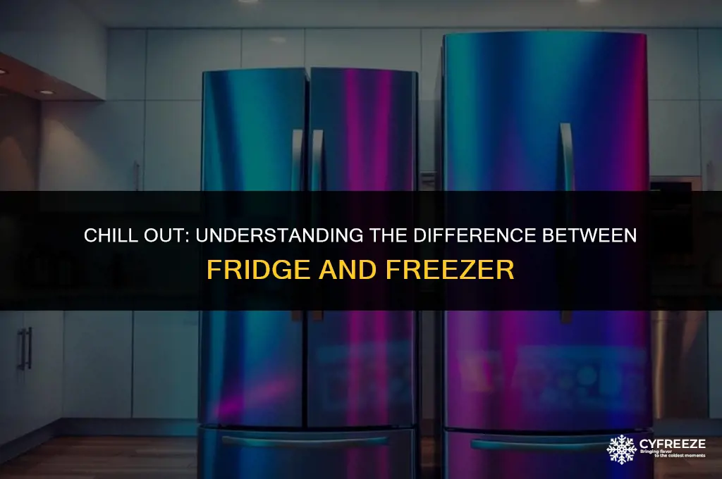 does chill mean fridge or freezer
