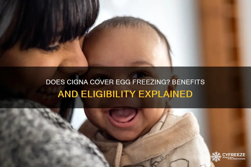 does cigna cover egg freezing