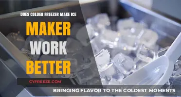 Chill Efficiency: How Freezer Temps Impact Ice Maker Performance