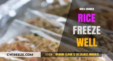 Exploring the Freezing Potential of Cooked Rice: A Comprehensive Guide