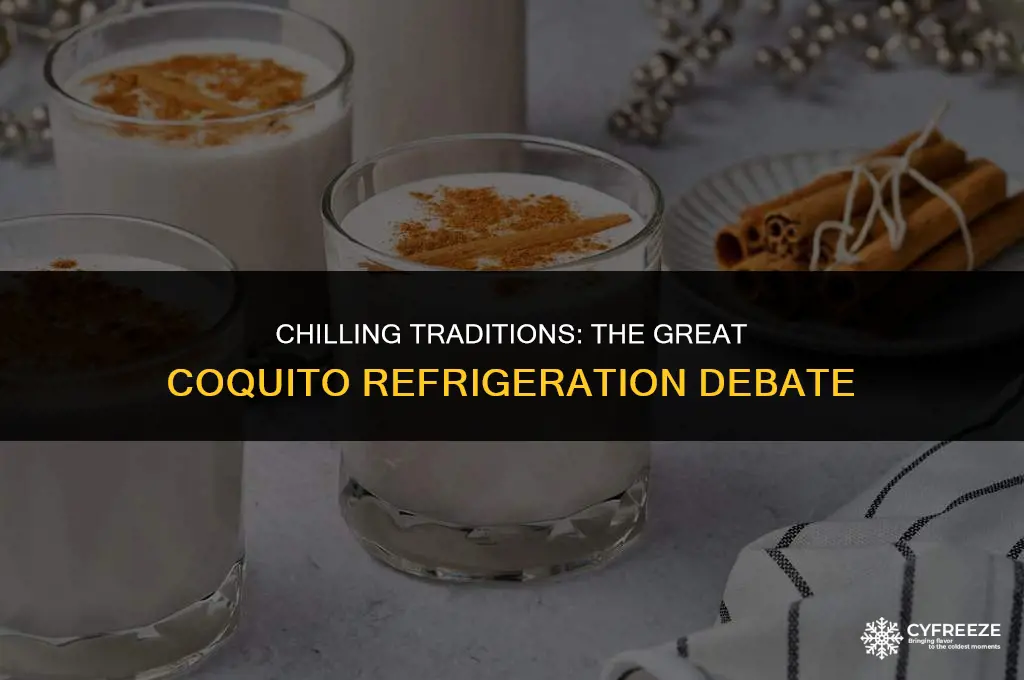 does coquito go in fridge or freezer