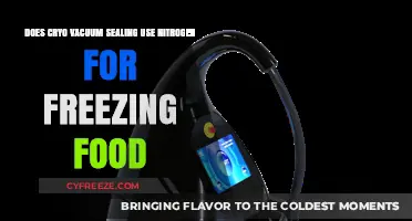 Cryo Vacuum Sealing: Does Nitrogen Play a Role in Freezing Food?