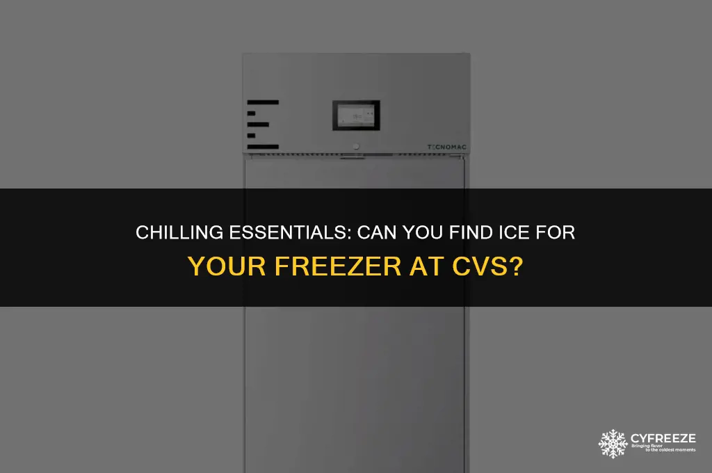 does cvs sell ice for a freezer